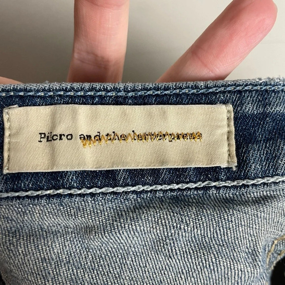 Anthropologie Pilcro & the Letterpress Stet Denim Shorts Size 28 Blue - Picture 4 of 6